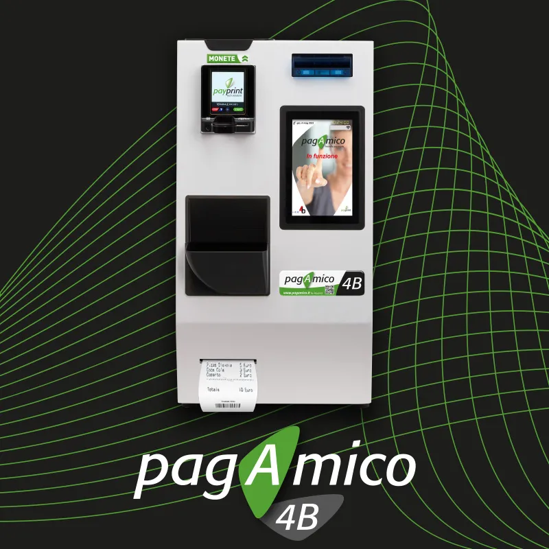 automated cash payment system - pagAmico 4B