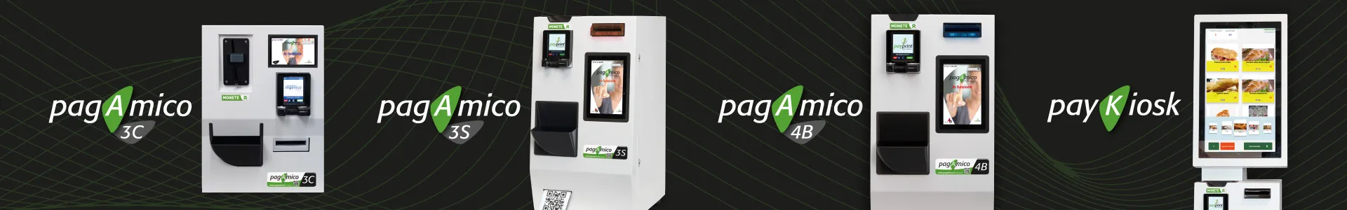 pagamico 3C - pagamico 3S - pagamico 4B - payKiosk