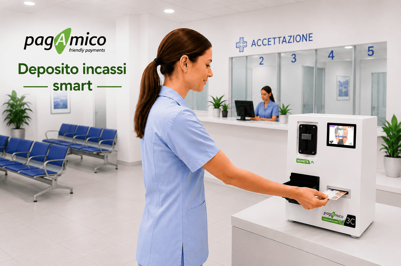 pagAmico deposito incassi smart - l'applicazione di pagAmico