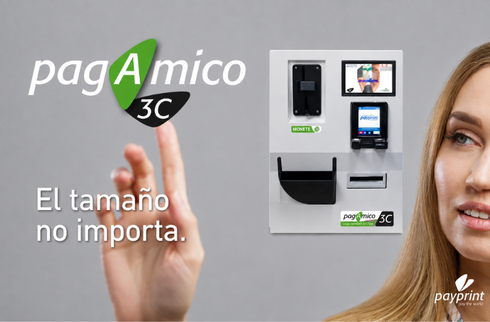 cajón inteligente de cobro pagAmico 3C - pequeño y económico