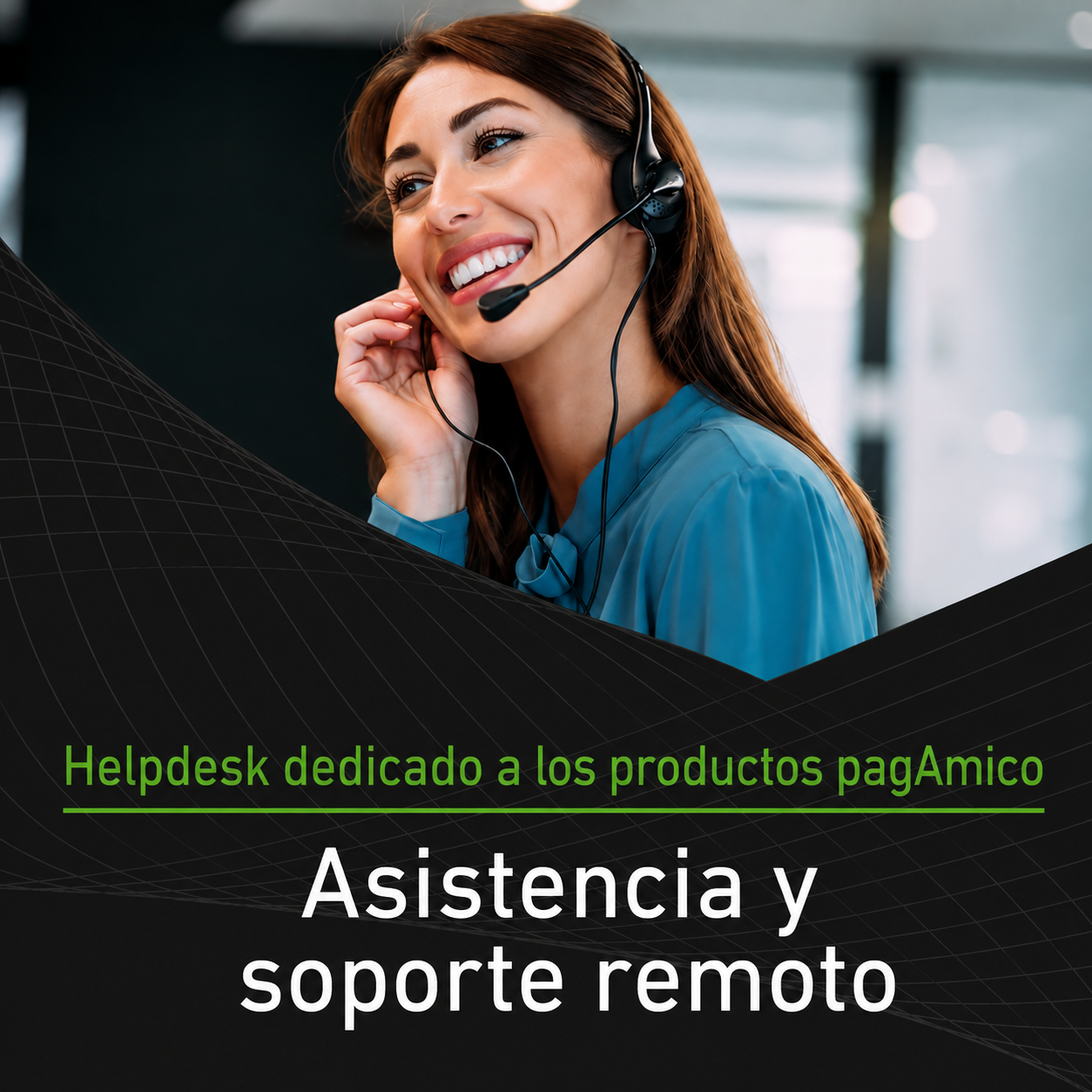 Asistencia y soporte remoto - Helpdesk dedicado a los productos pagAmico